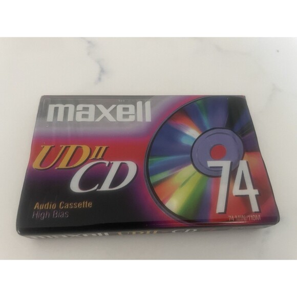 MAXELL AUDIO CASSETTE TAPES 6 PACK &Maxwell, Memorex sealed with Vintage Case - Picture 6 of 9